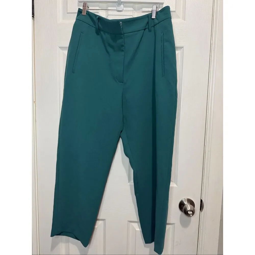 Aritzia Wilfred carrot pant teal size 16